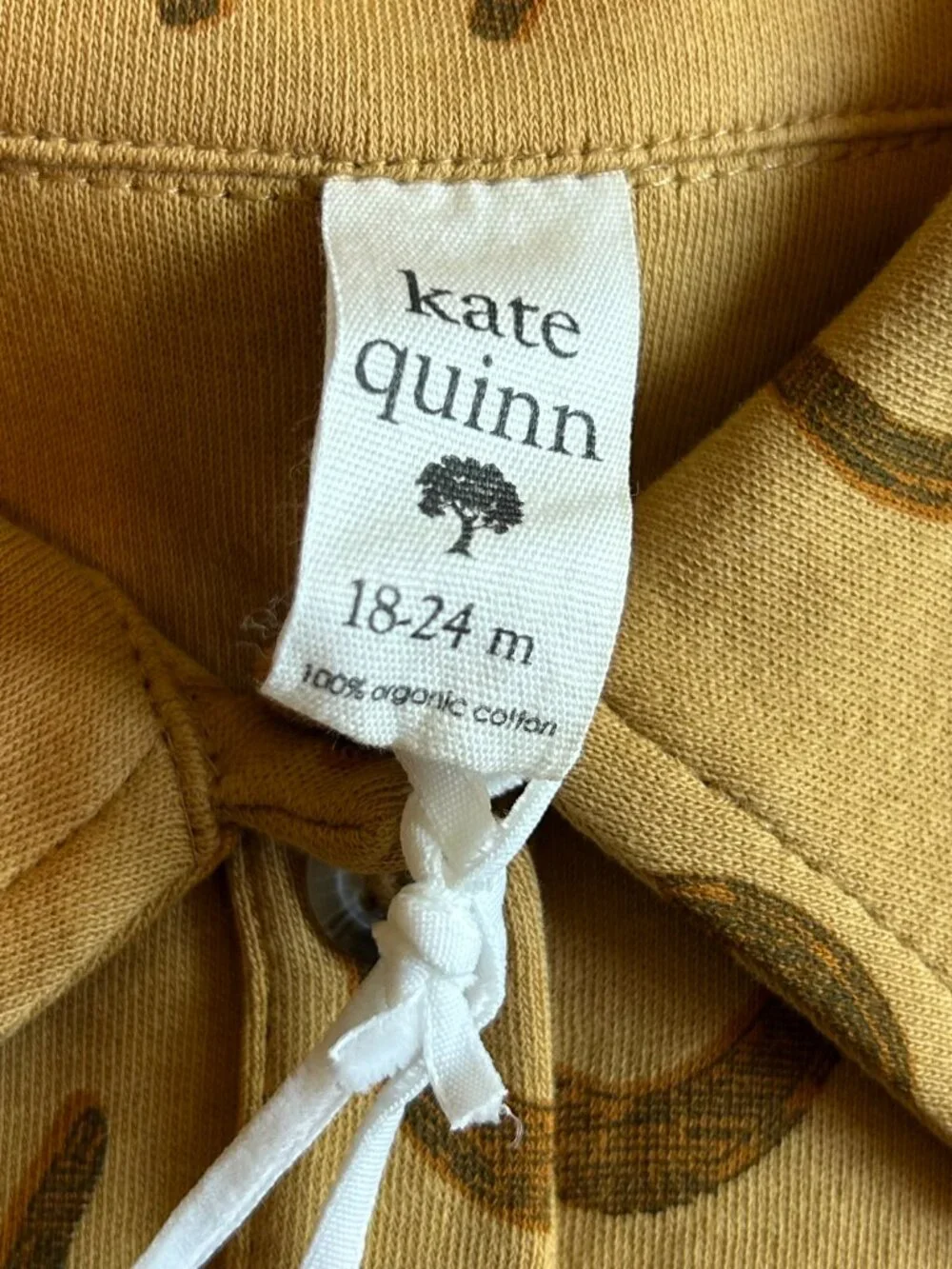 NWT Kate Quinn Cowboy Shirt 18-24M Horseshoes Organic Cotton Western Top